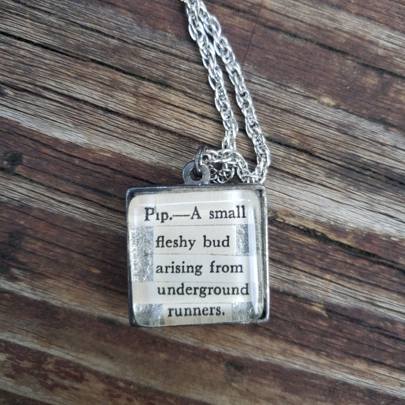 Plant Bud - Pip: Definition Necklace - Picture 7 of 12